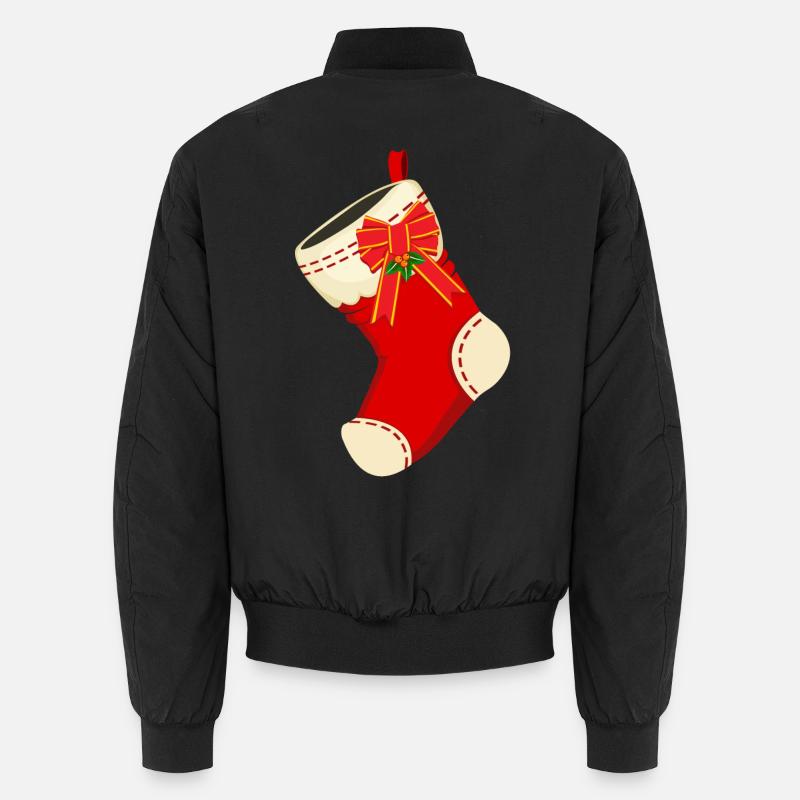 Chaussette de Noël Bas de Noël Père Noël Noël Bomber unisexe