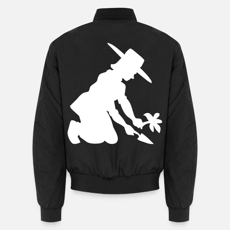 Garten - Pflanzen - Gartenarbeit Unisex Bomberjacke