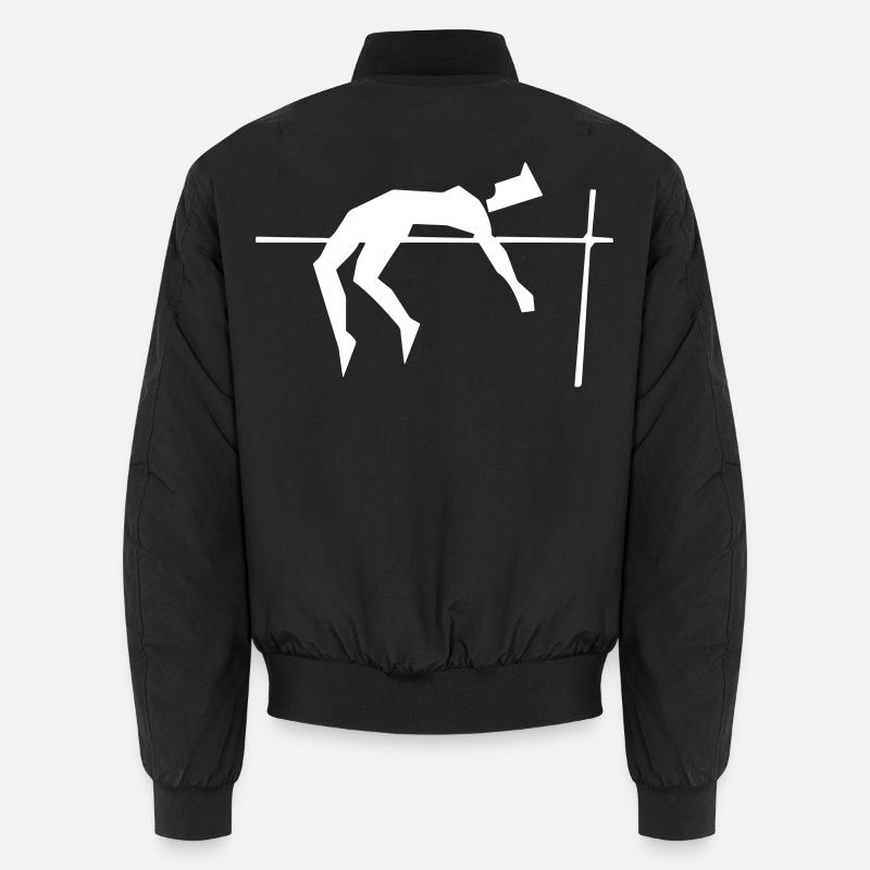 High jump - design Unisex Bomber Jacket
