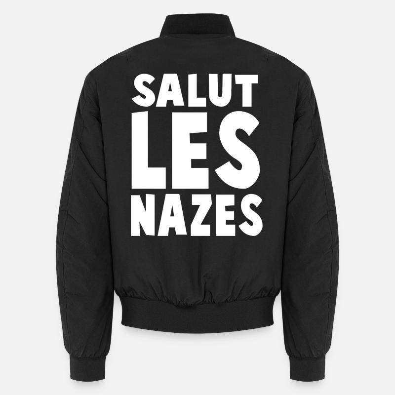 Salutations Macabres Noir et Blanc Bomber unisexe