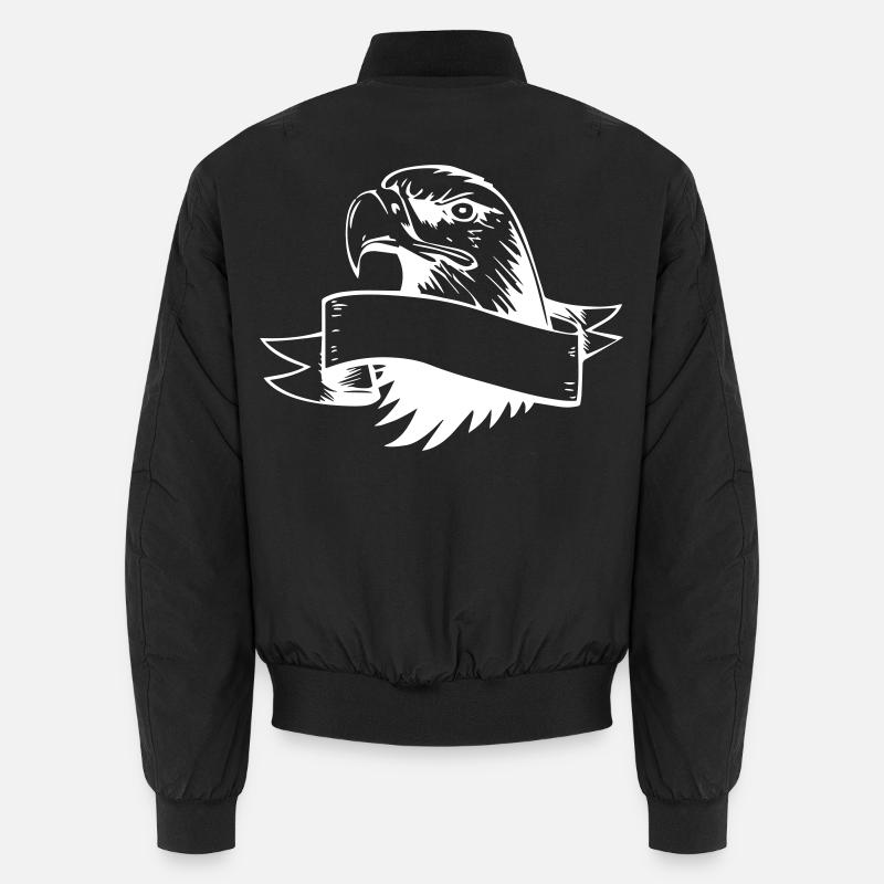 Eagle Head Unisex Bomber Jacket
