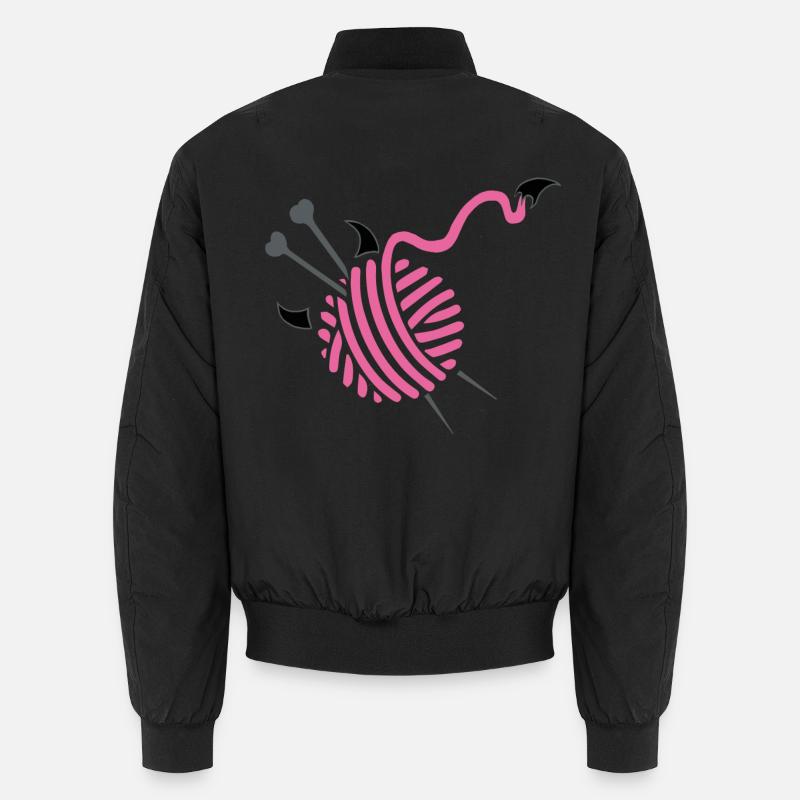 Stricken - Unisex Bomberjacke - Schwarz