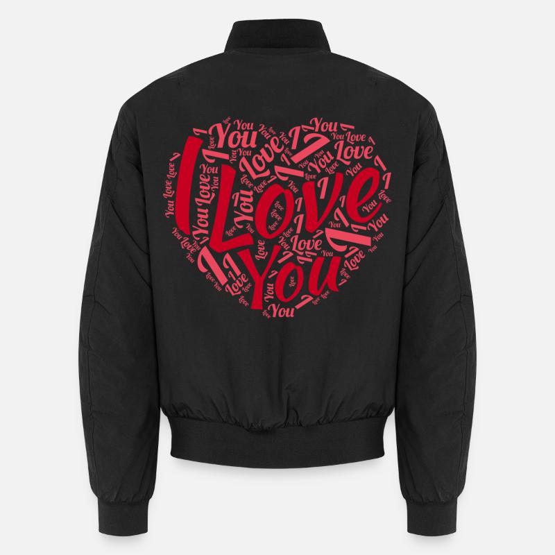 Valentinstag Unisex Bomberjacke