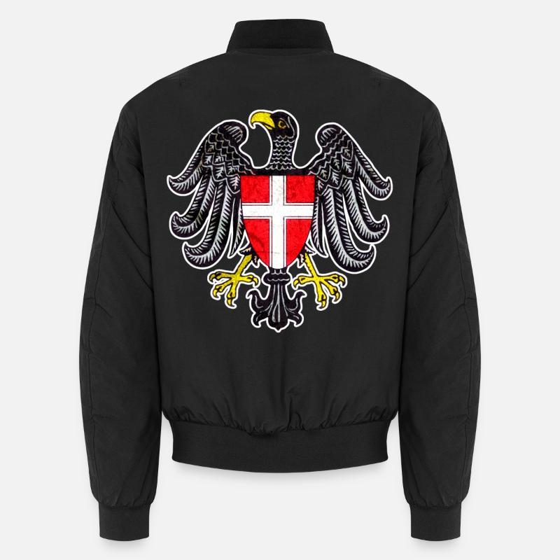 Vienna - Unisex Bomber Jacket - black