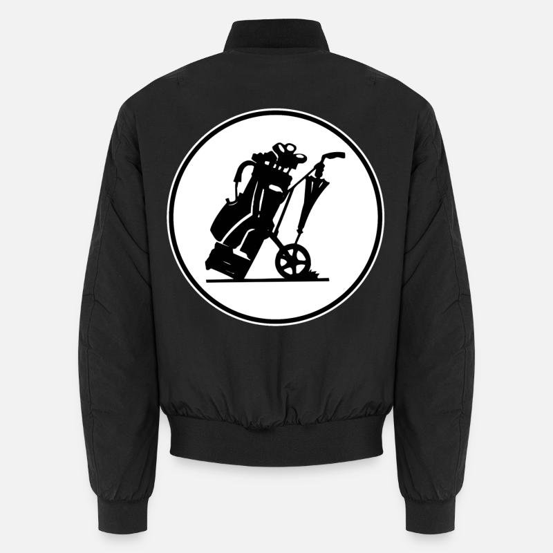 Golfschläger Unisex Bomberjacke