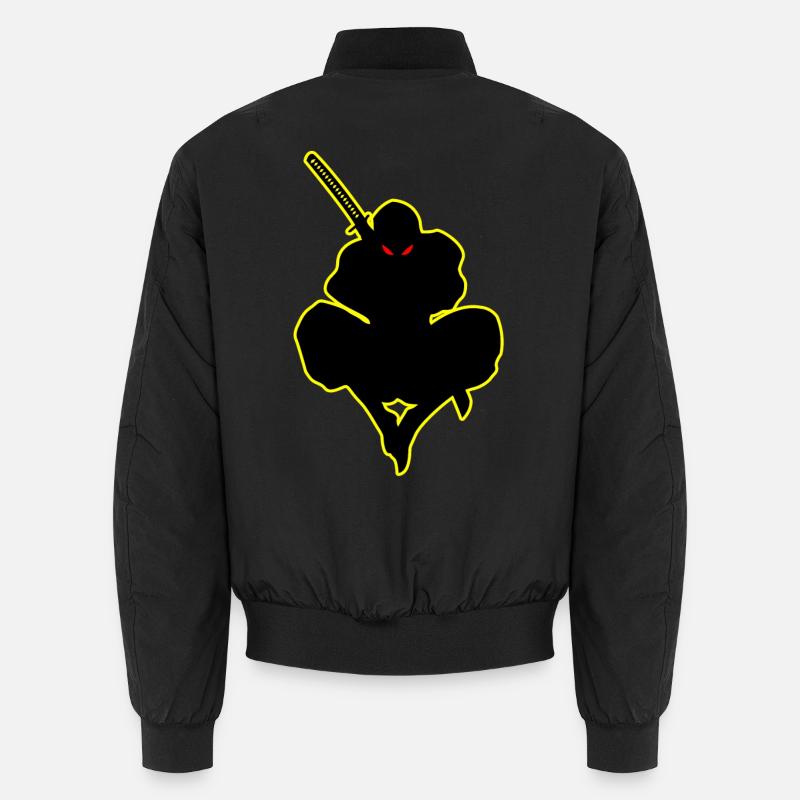 Dark Ninja Warrior Ninja Shadow Amoureux de Ninja Bomber unisexe