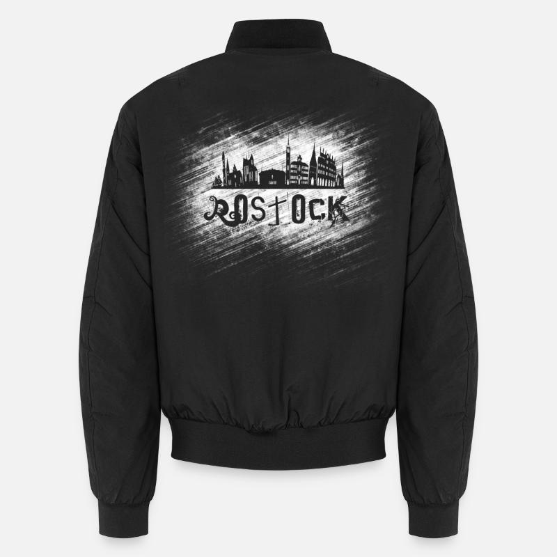 Rostock - Doomsday - Unisex Bomberjacke - Schwarz