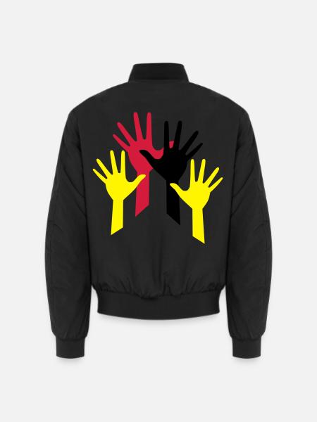 haende - Unisex Bomberjacke - Schwarz