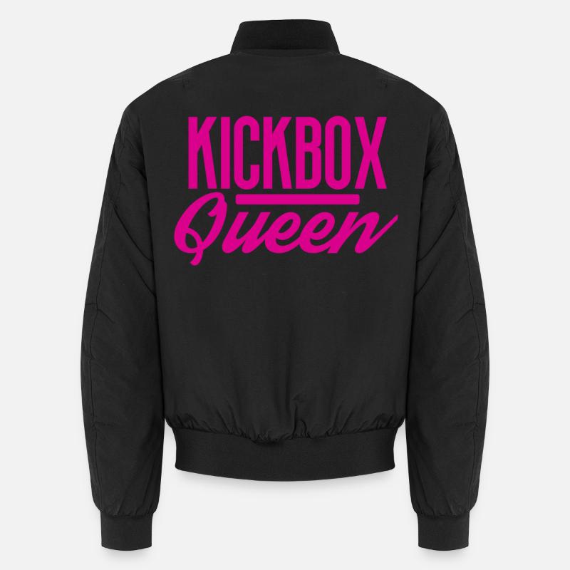 Kickboxing Kickboxing - Unisex Bomber Jacket - black