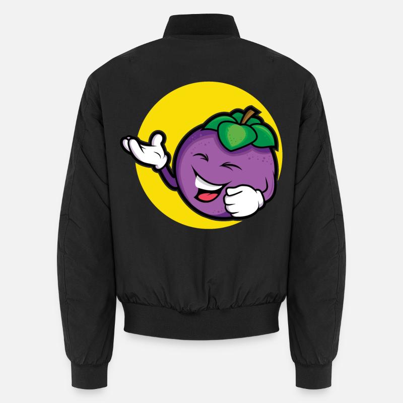 Conception de prune Bomber unisexe