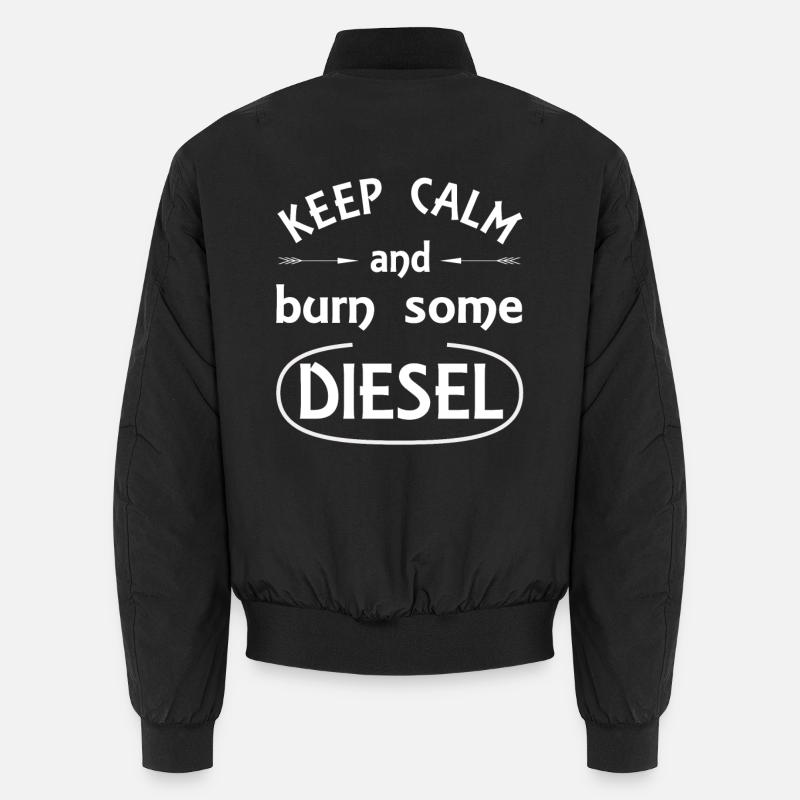 Diesel and engines Unisex Bomber Jacket