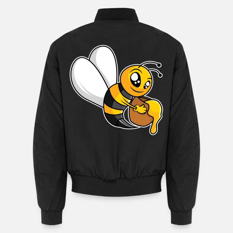 Industrious Honey Bee - Design Unisex Bomber Jacket