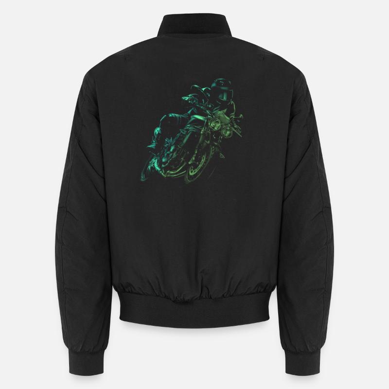 motorcycle - Bomber unisexe - noir