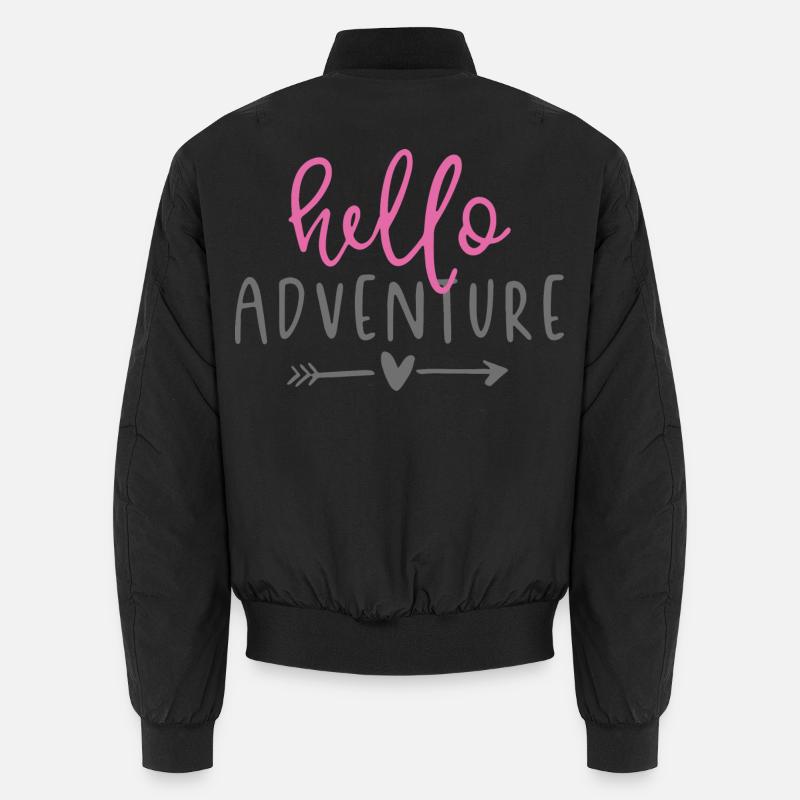 Adventure Design - Unisex Bomber Jacket - black