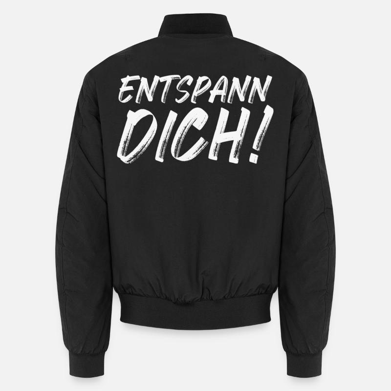 Entspann Dich! Unisex Bomberjacke