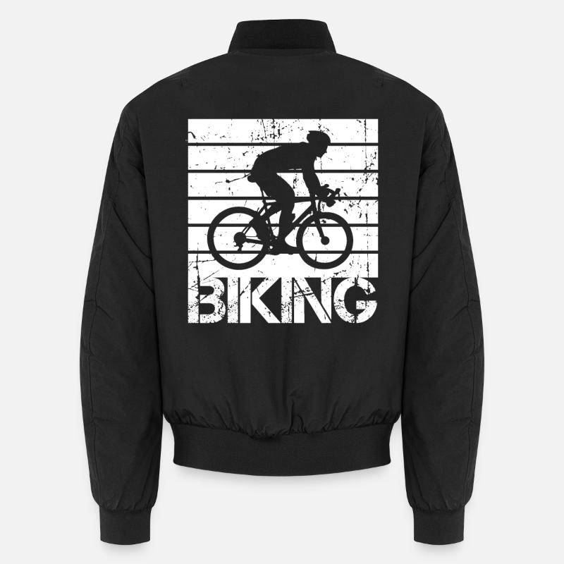 cycling Unisex Bomber Jacket