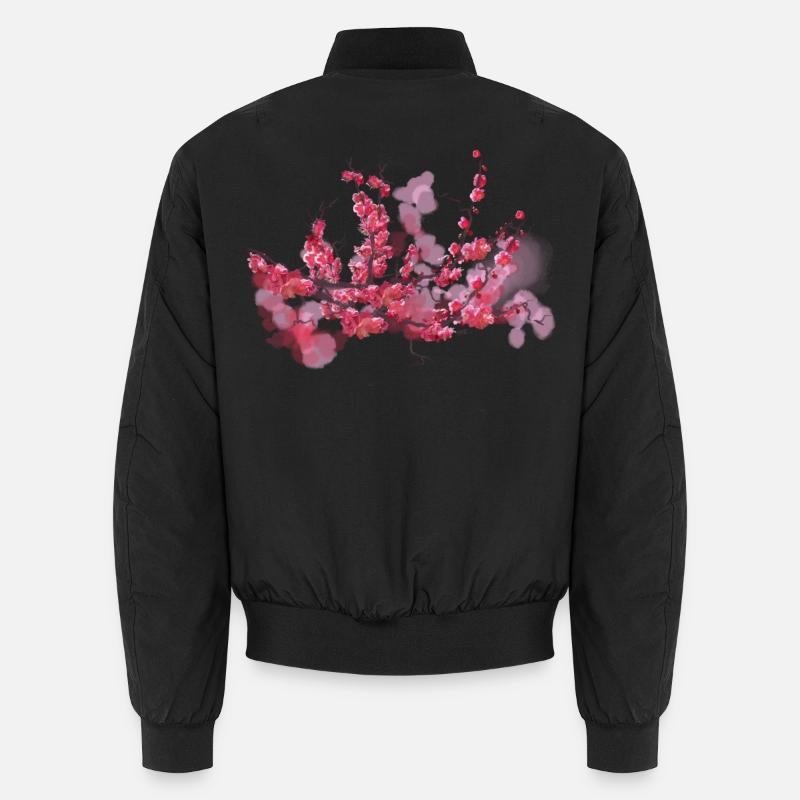 sakura - Unisex Bomberjacke - Schwarz