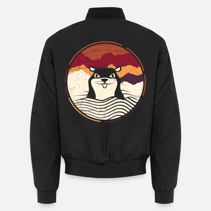 Maulwurf Unisex Bomberjacke