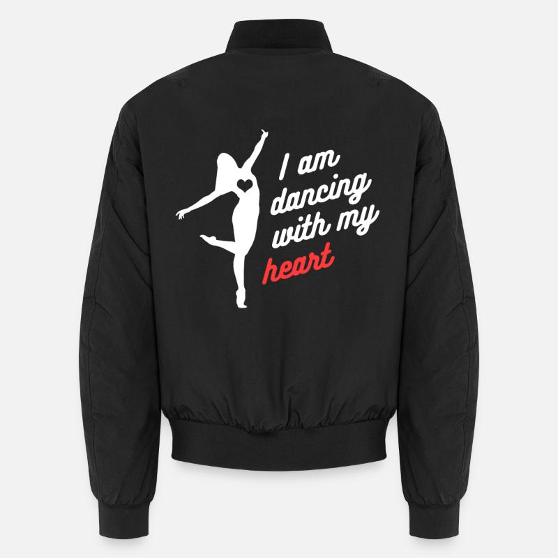 danse - Bomber unisexe - noir