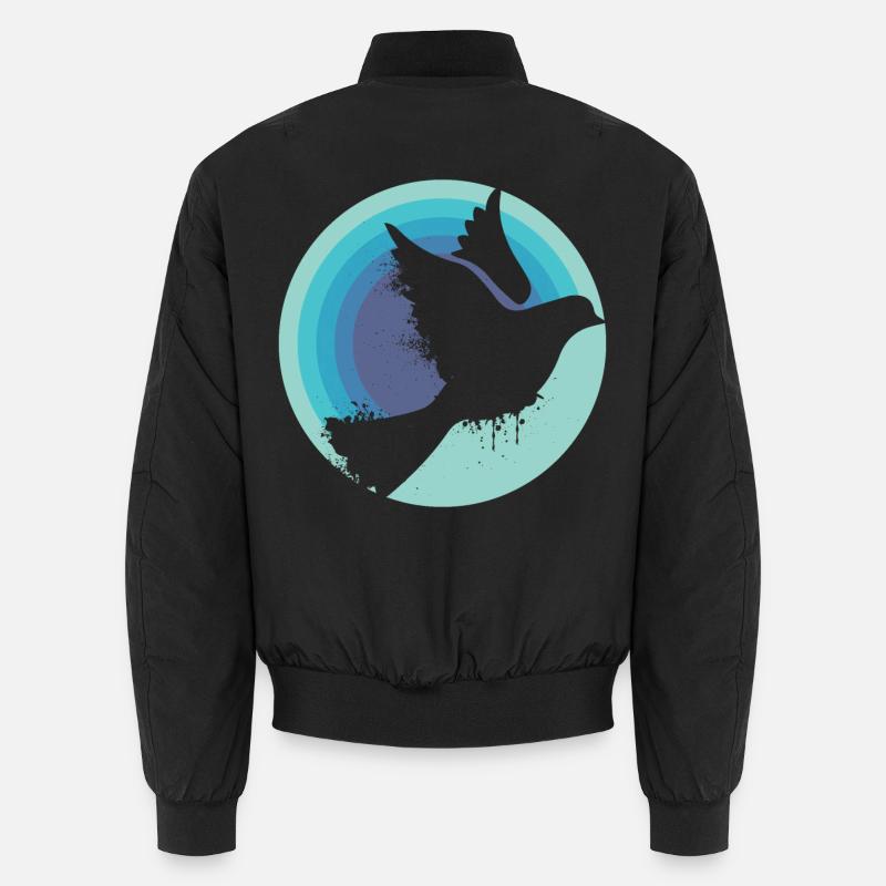 Colombe de la Paix Bomber unisexe