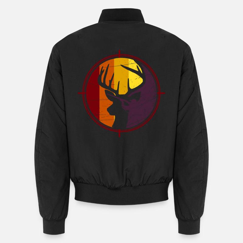 Hunter - Hunting - Deer Unisex Bomber Jacket