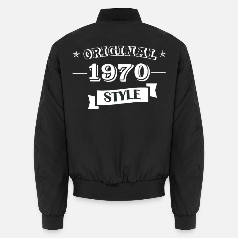 Original style 1970 Bomber unisexe