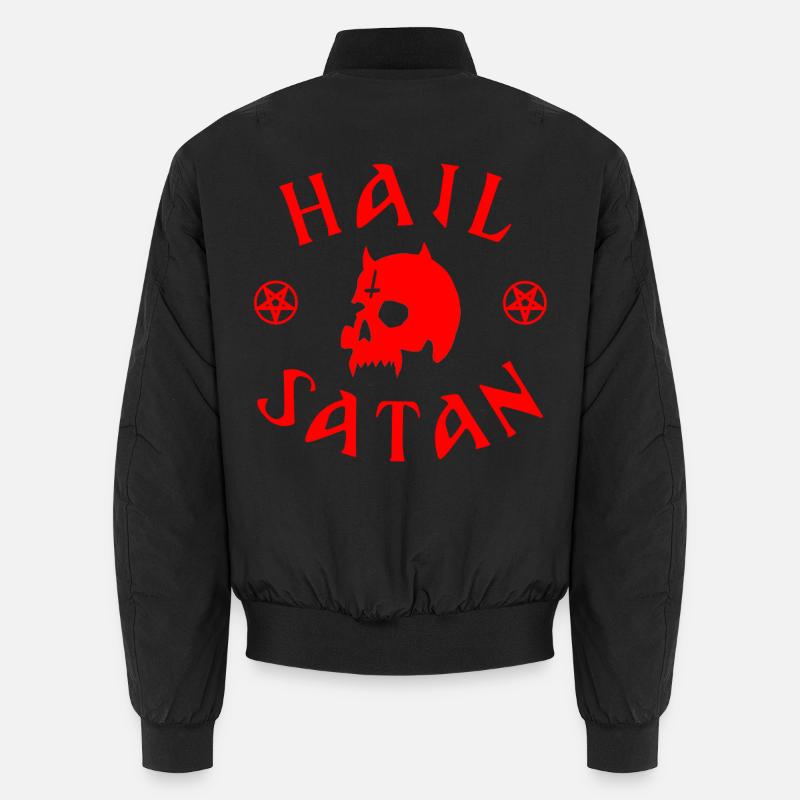 Hail Satan Unisex Bomberjacke
