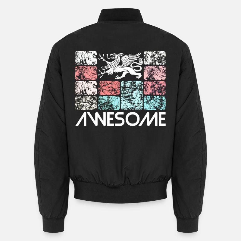 Awesome Rostock Unisex Bomber Jacket