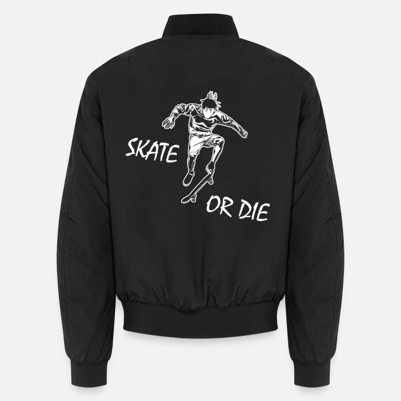Skate Or Die Unisex Bomberjacke