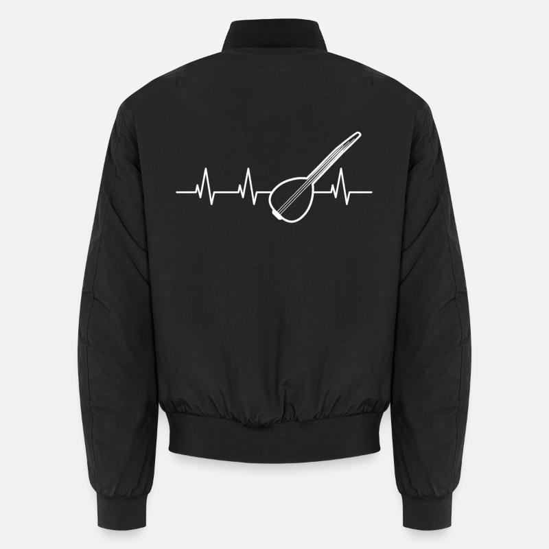 Baglama - Unisex Bomber Jacket - black
