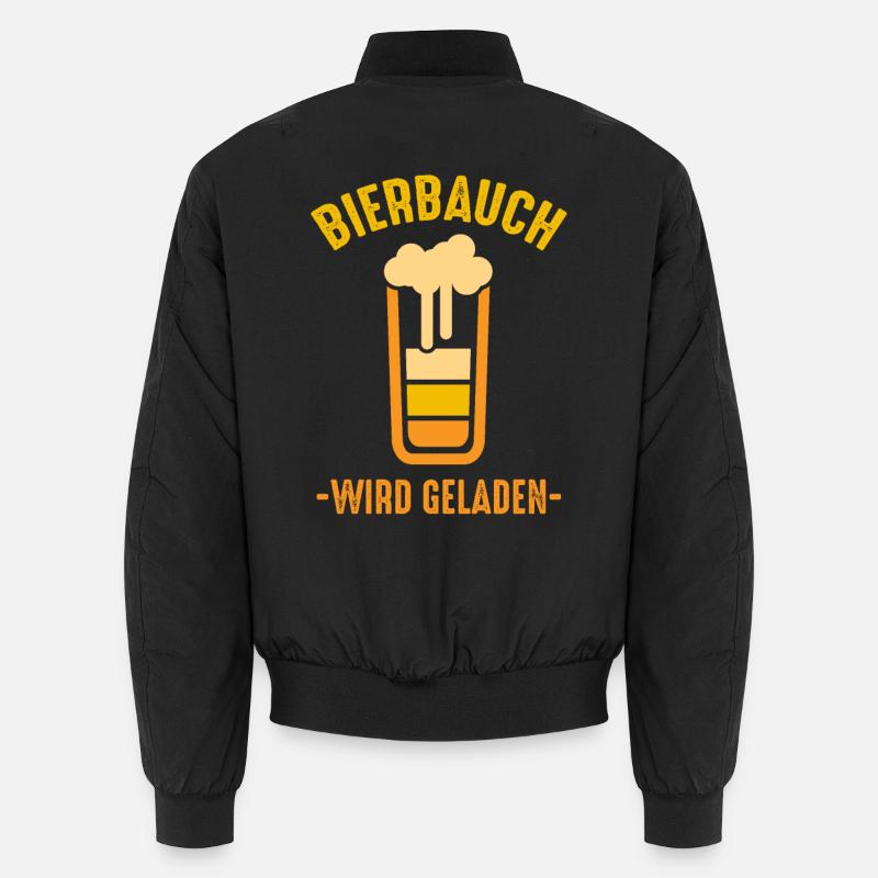 Bierbauch Unisex Bomberjacke
