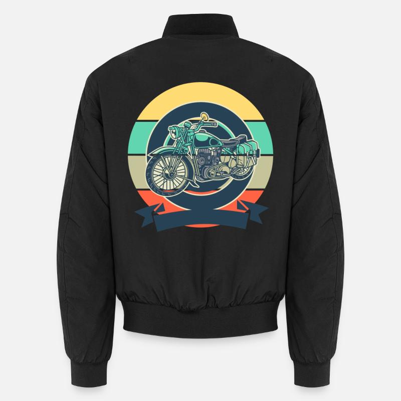 motorcycle Unisex Bomber Jacket