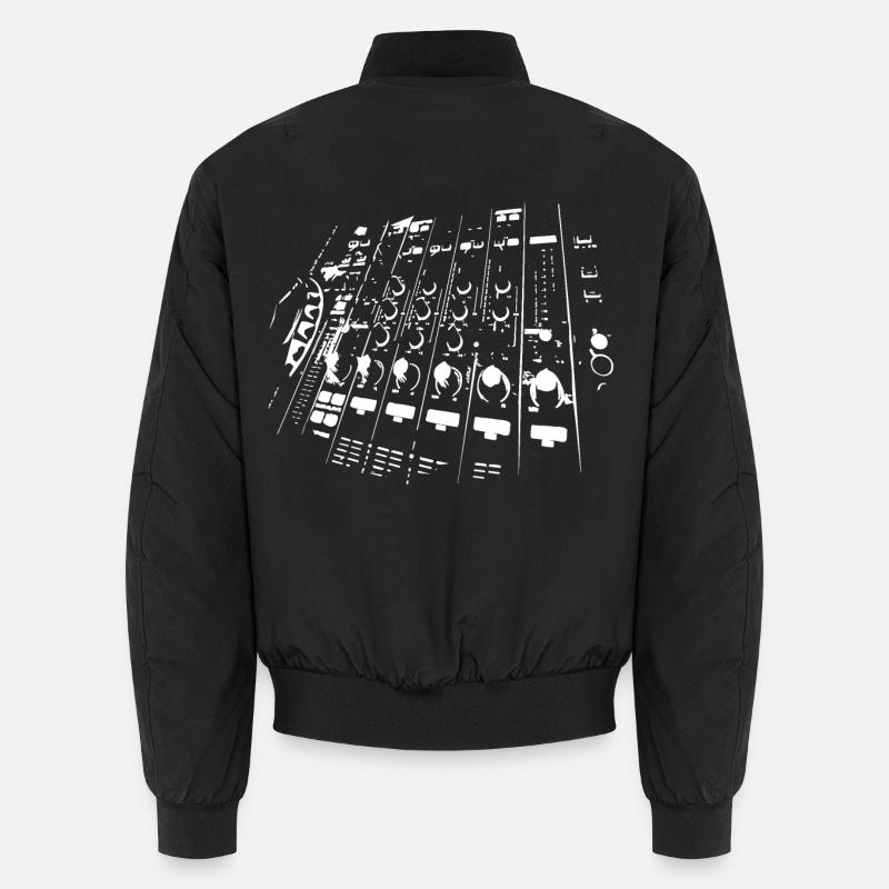 Disc jockey - Unisex Bomber Jacket - black