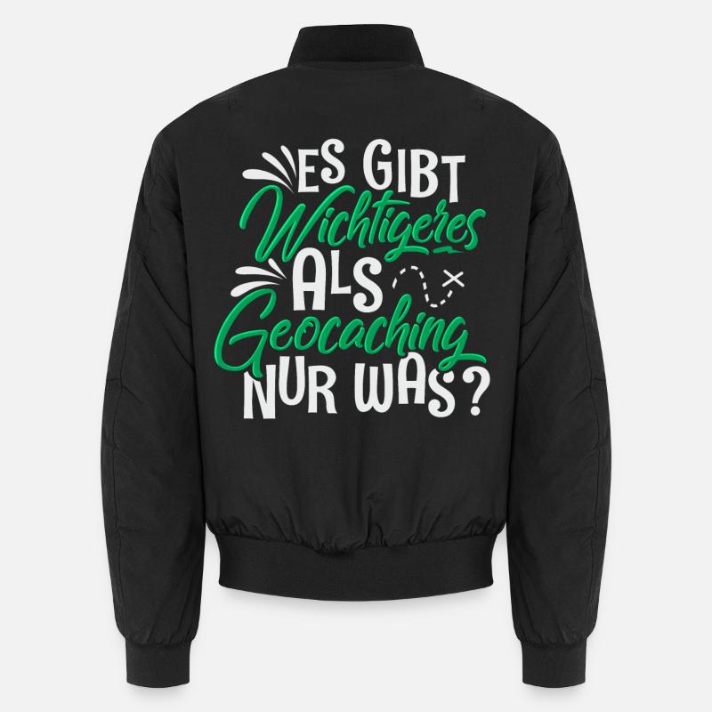 Geocaching Geocacher Unisex Bomberjacke