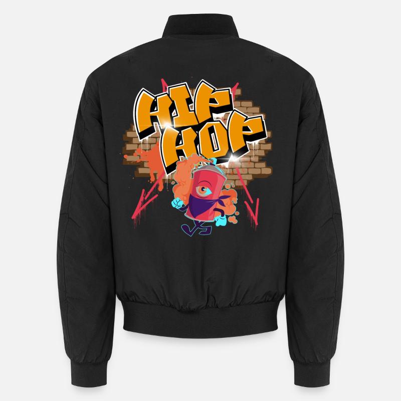 Hip Hop Graffiti Unisex Bomberjacke
