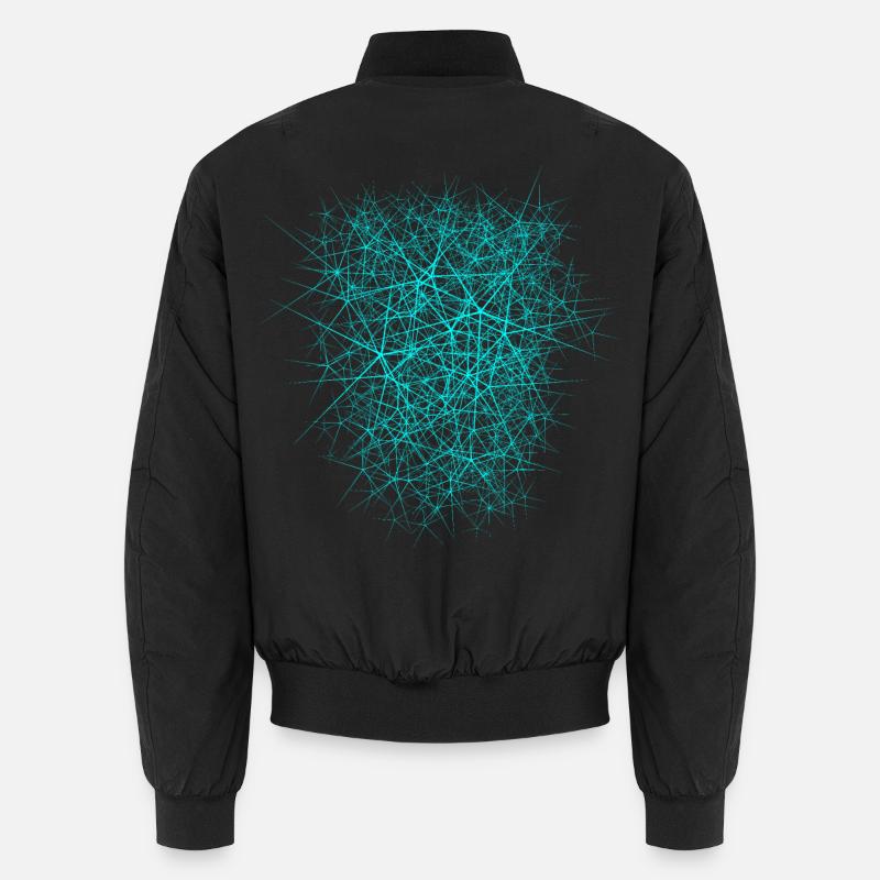 Nano structure - conception de texture Bomber unisexe