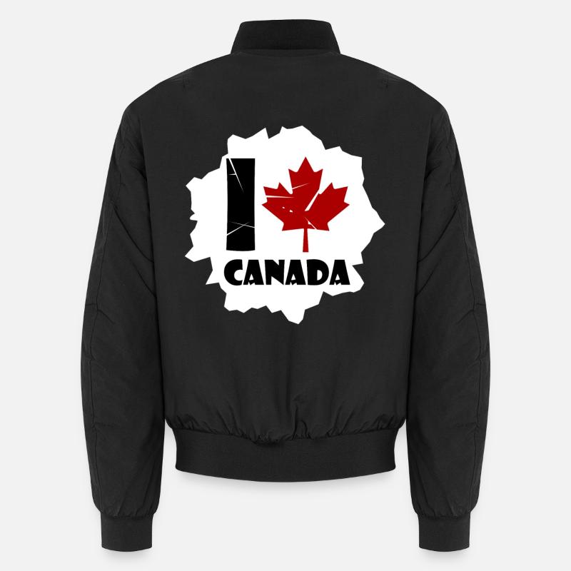 Canada - Bomber unisexe - noir