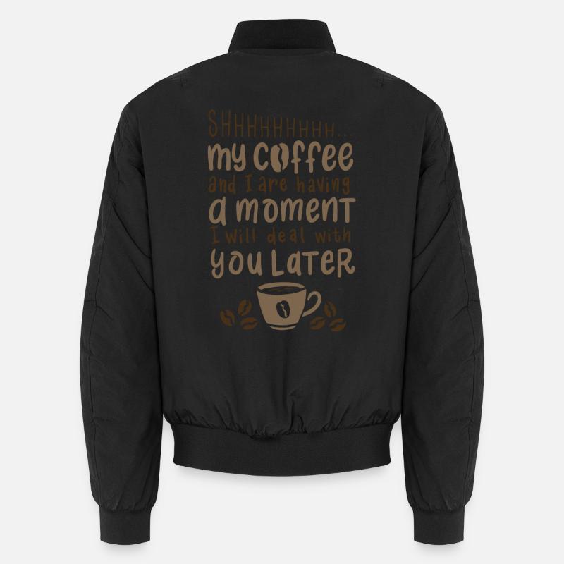 Café sort Bomber unisexe