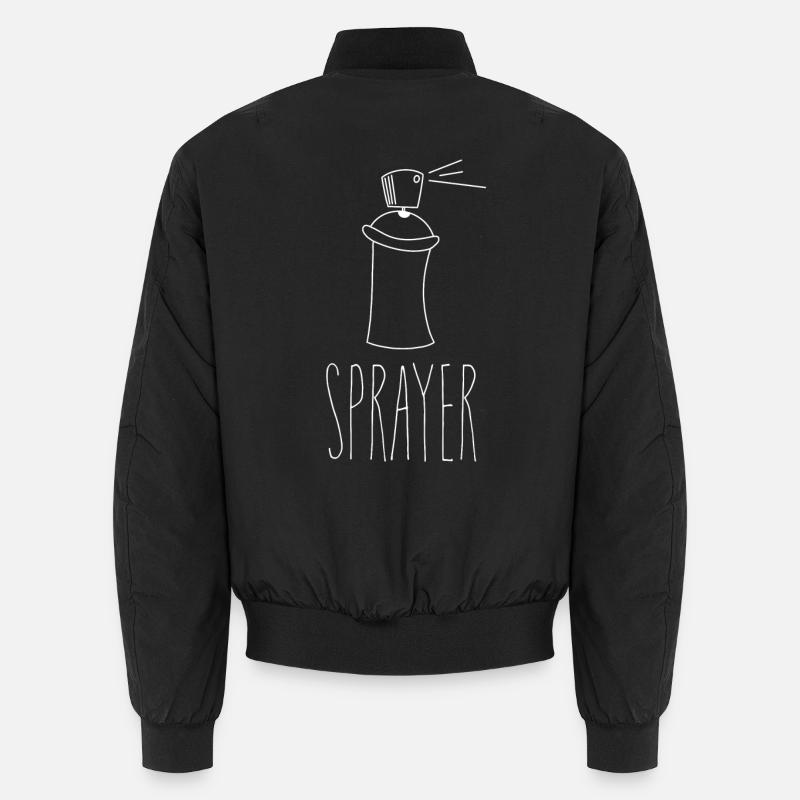 Sprayer - Unisex Bomberjacke - Schwarz