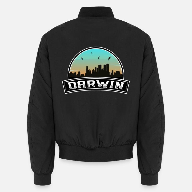 Darwin Australie Skyline Souvenir australien Bomber unisexe