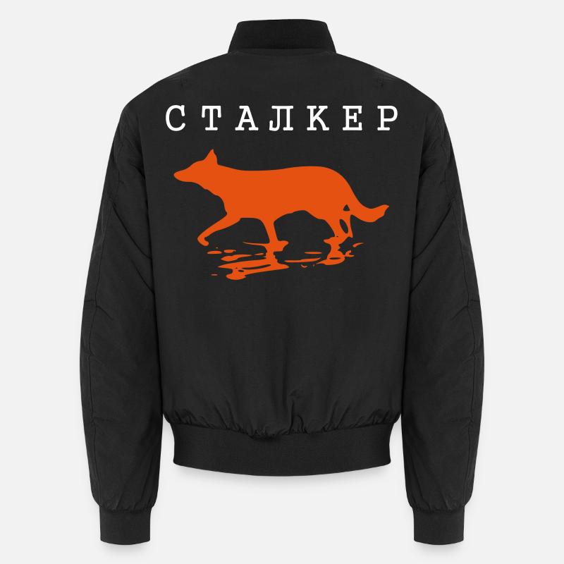 Stalker Tarkovsky - Unisex Bomberjacke - Schwarz