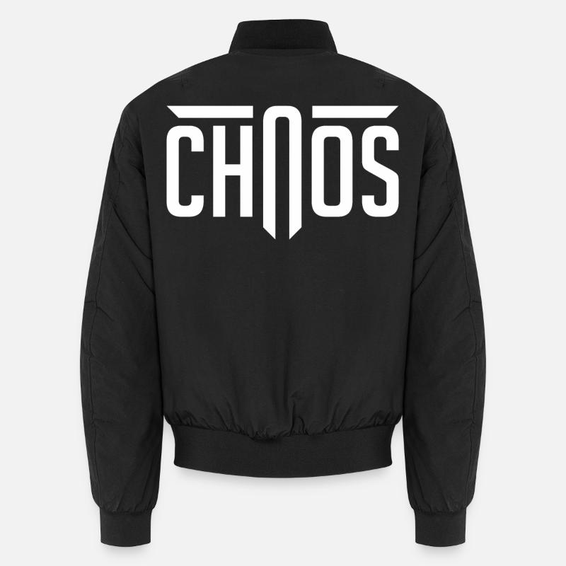 Chaos - Unisex Bomberjacke - Schwarz