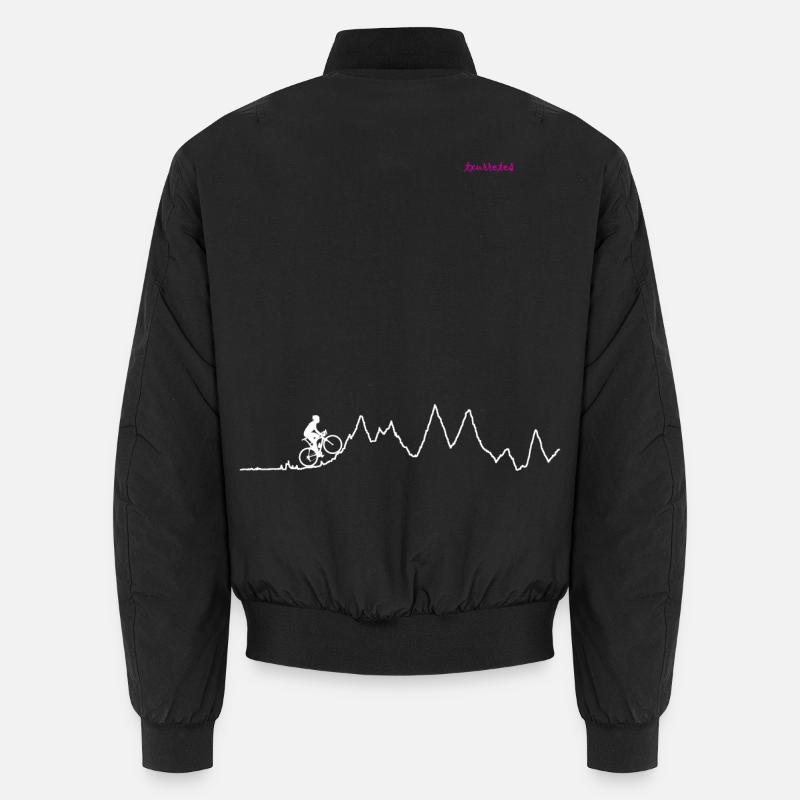 Radfahren Unisex Bomberjacke
