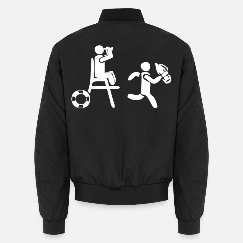 Rettungsschwimmer Unisex Bomberjacke