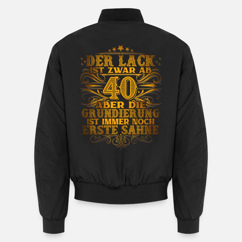 40. Geburtstag Unisex Bomberjacke
