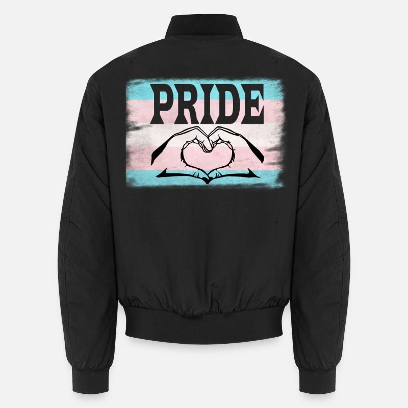 Transgender Pride Unisex Bomber Jacket