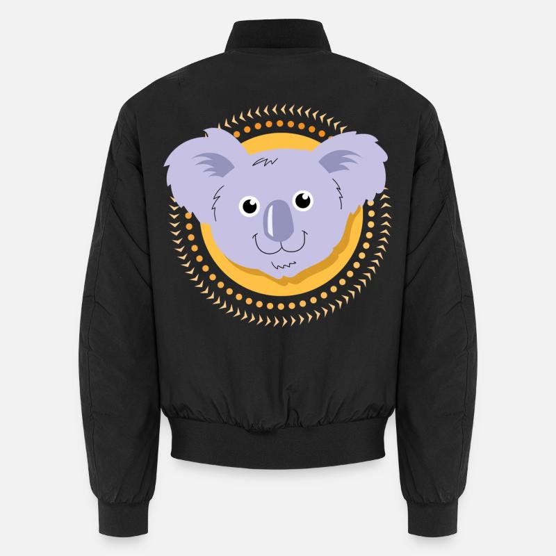 Small Koala Unisex Bomber Jacket
