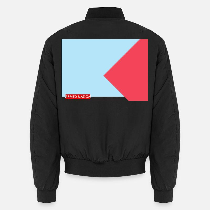 BLUE RED 2025 - Unisex Bomberjacke - Schwarz