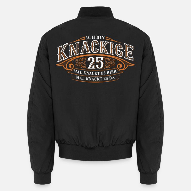 25. Geburtstag Lustiger Spruch Unisex Bomberjacke