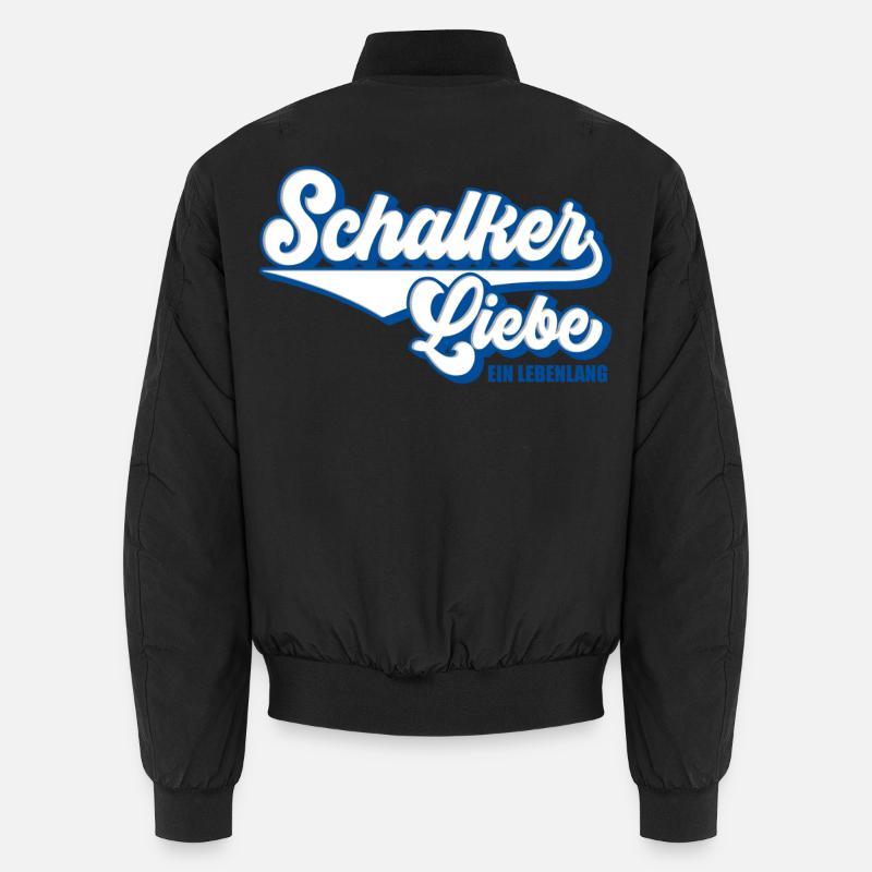 Schalker Liebe | Gelsenkirchen Schalke Geschenk Unisex Bomberjacke